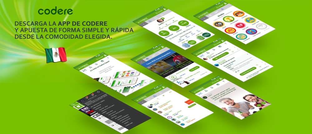 La app de Codere es una herramienta muy útil con la cual podrás jugar de forma segura y rápida.
