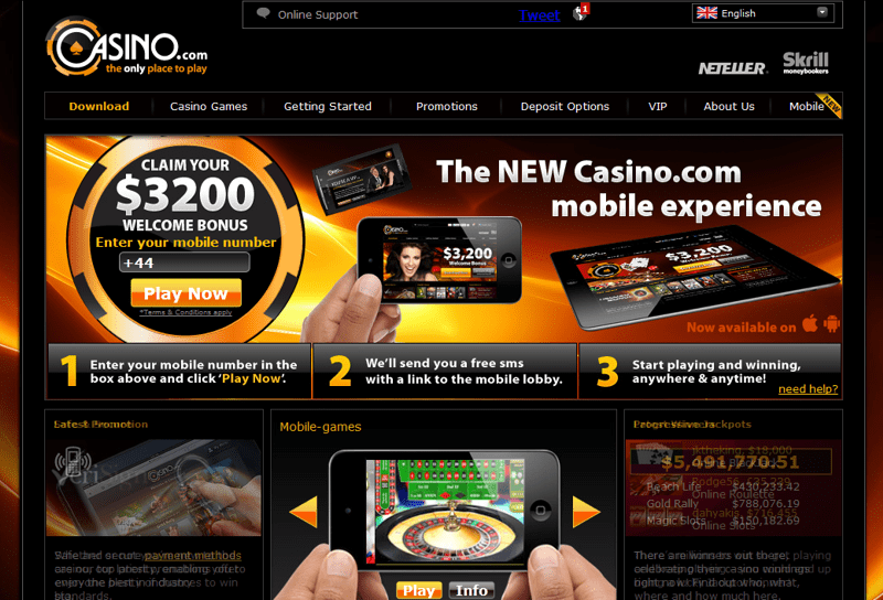 Cómo descargar la Casino.com app gratuita! - Download App ...