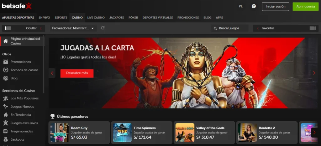 betsafe bono tragamonedas