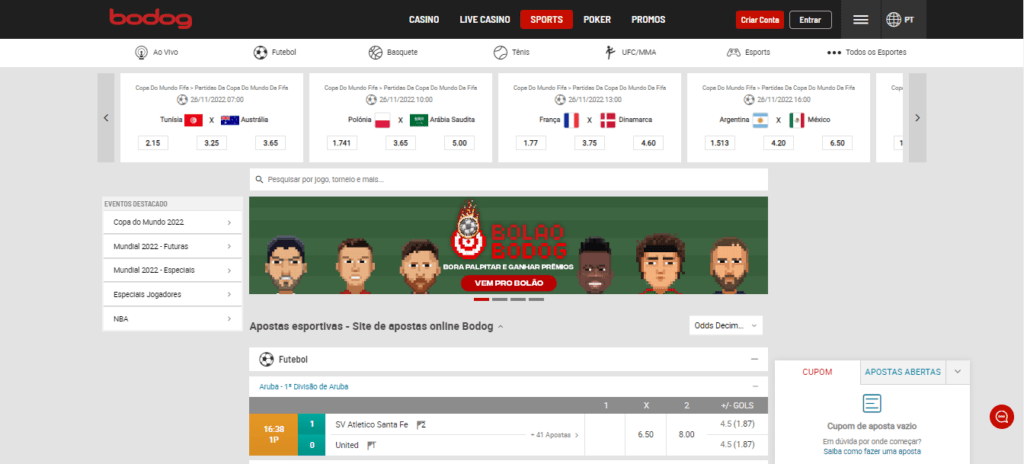 bodog bonus apostas