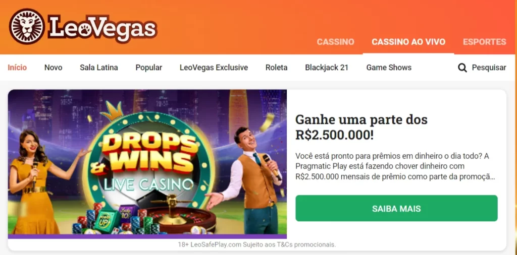 leovegas aplicativo