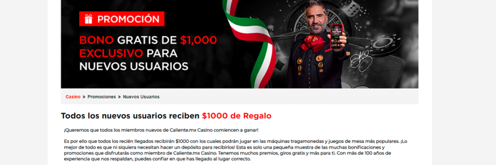 apuestas deportivas caliente bono mexico