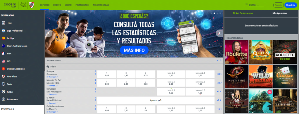 codere depositos