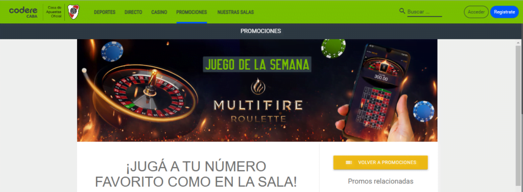 codere mesas de ruleta
