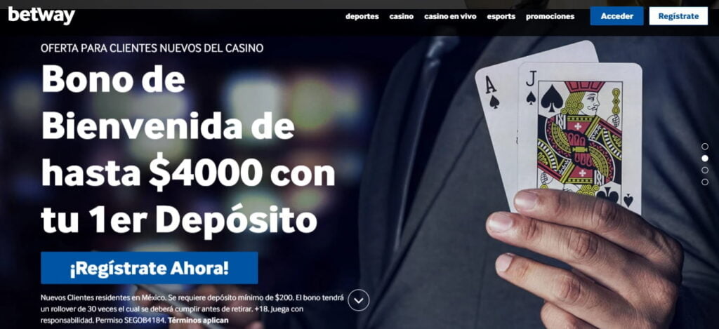 Betway Bono Casino en VIVO » ¡$4 MIL para LIVE! 2 betway bono live casino