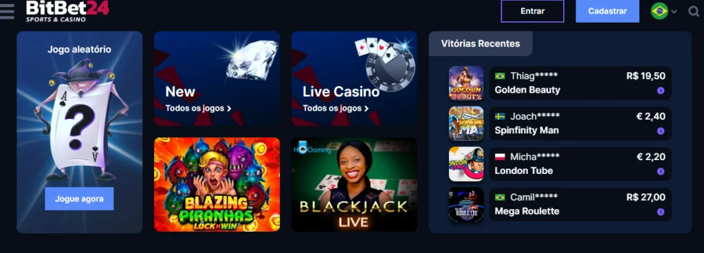 BITBET bonus cassino
