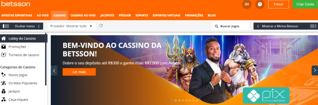 betsson bonus brasil