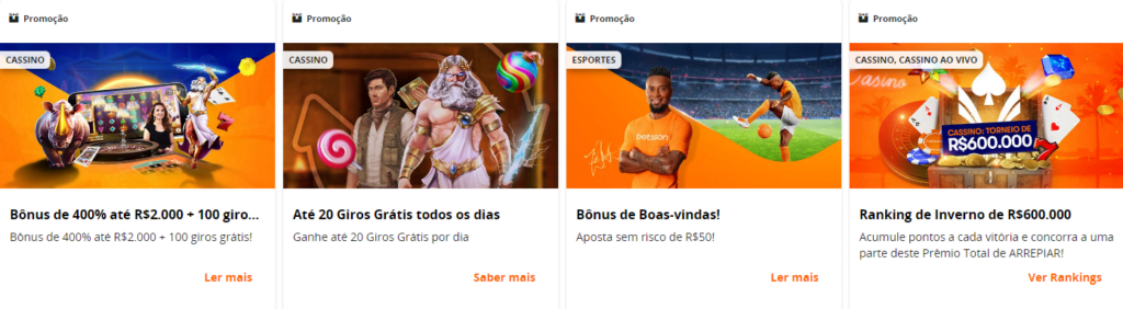 betsson bônus esportes
