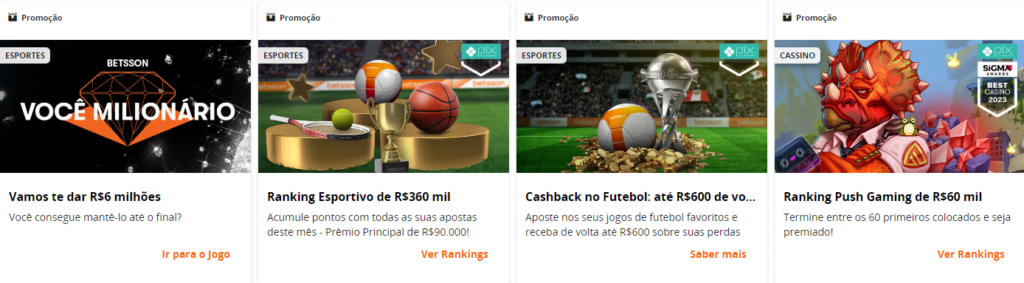 betsson oferta apostas esportivas
