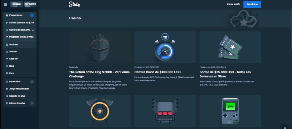 stake oferta casino