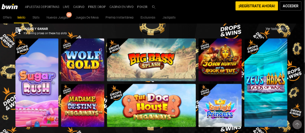 bwin bono bienvenida casino