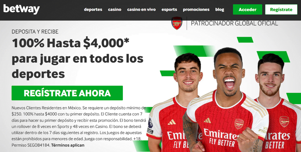 betway bono deportes