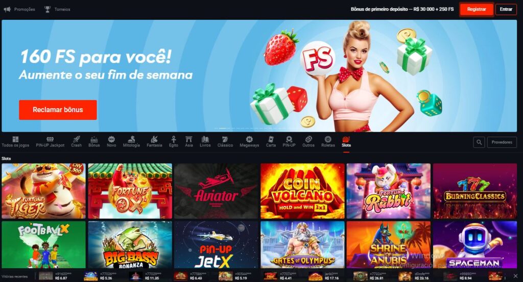 pinup melhores caça-níqueis