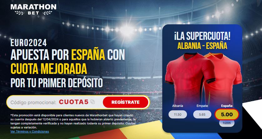 Marathonbet Albania vs España