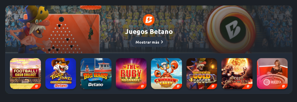 betano juegos para chile