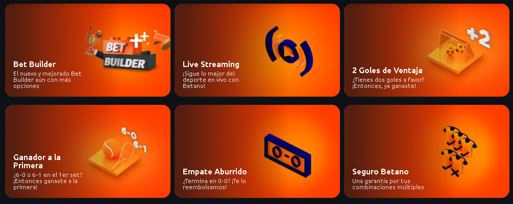 betano ofertas deportes