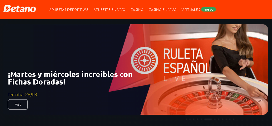 betano ruletas