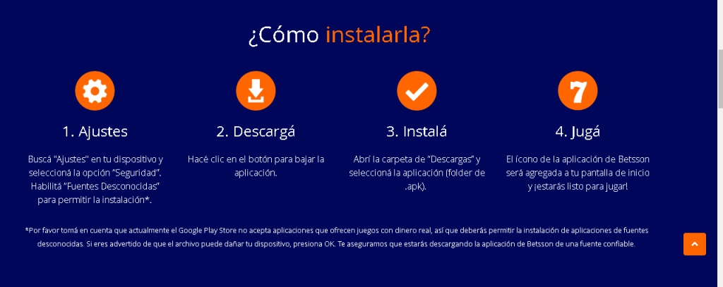 betsson descargar app