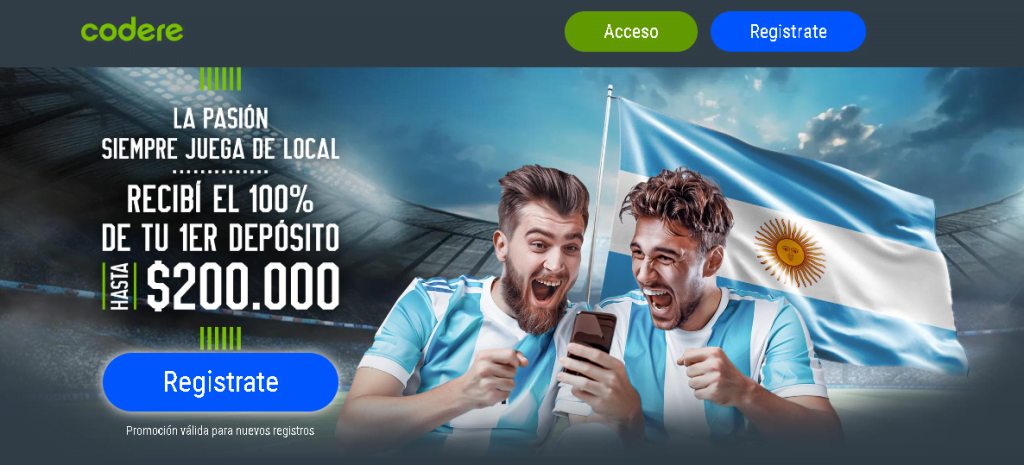 codere bono sin depósito