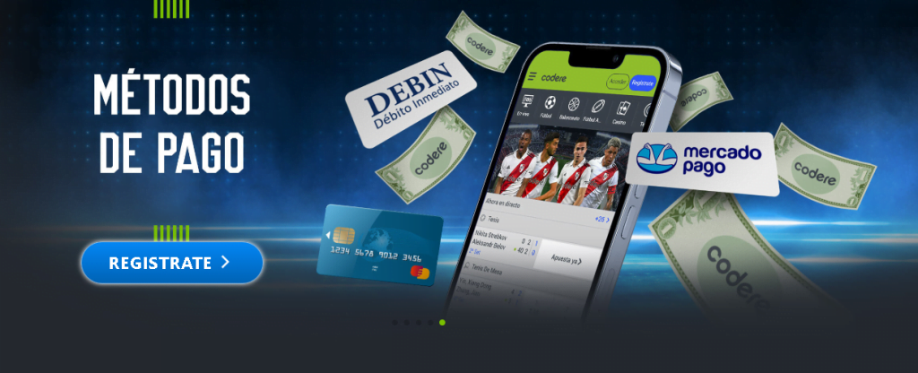 codere como ingresar dinero
