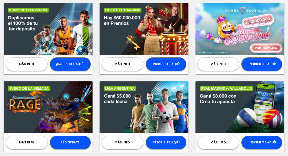 codere promociones argentina