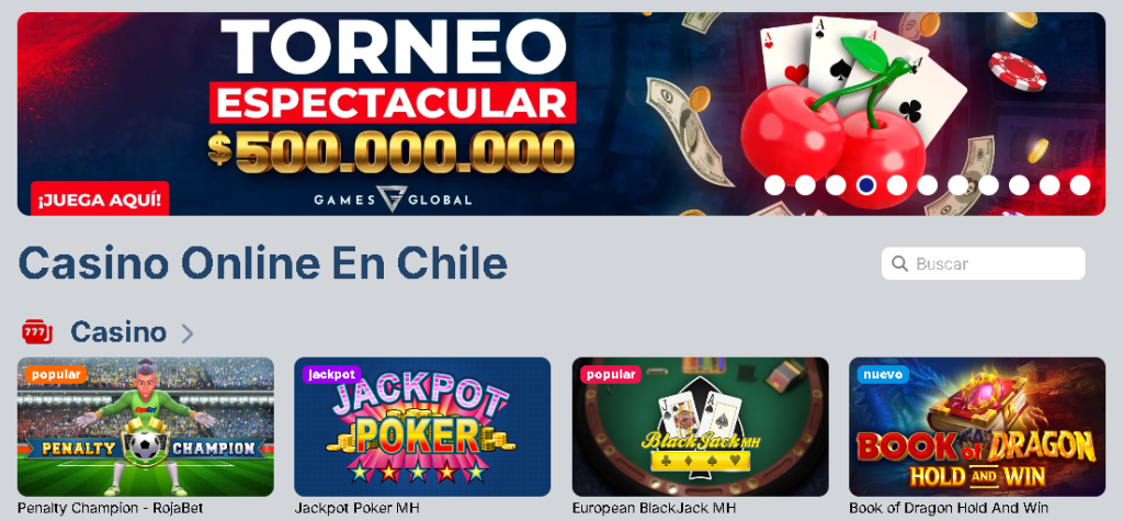 rojabet torneo
