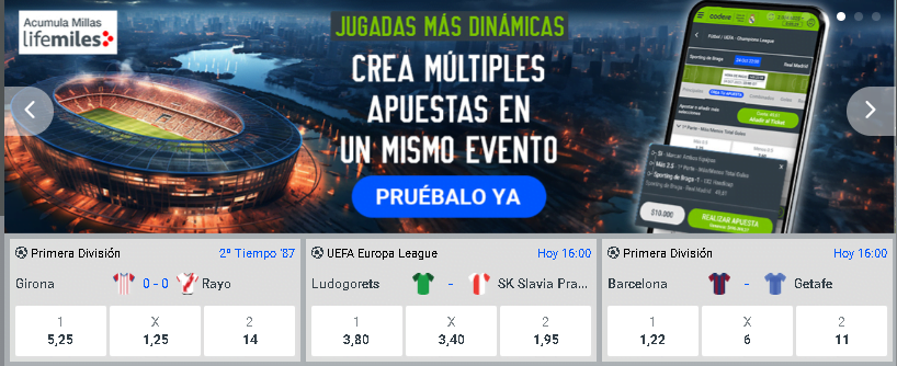 codere crear apuesta