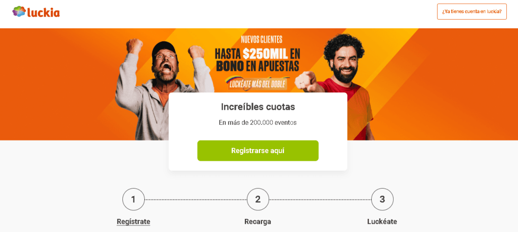 luckia bono apuestas deportivas