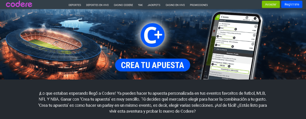 codere méxico apuestas combinadas