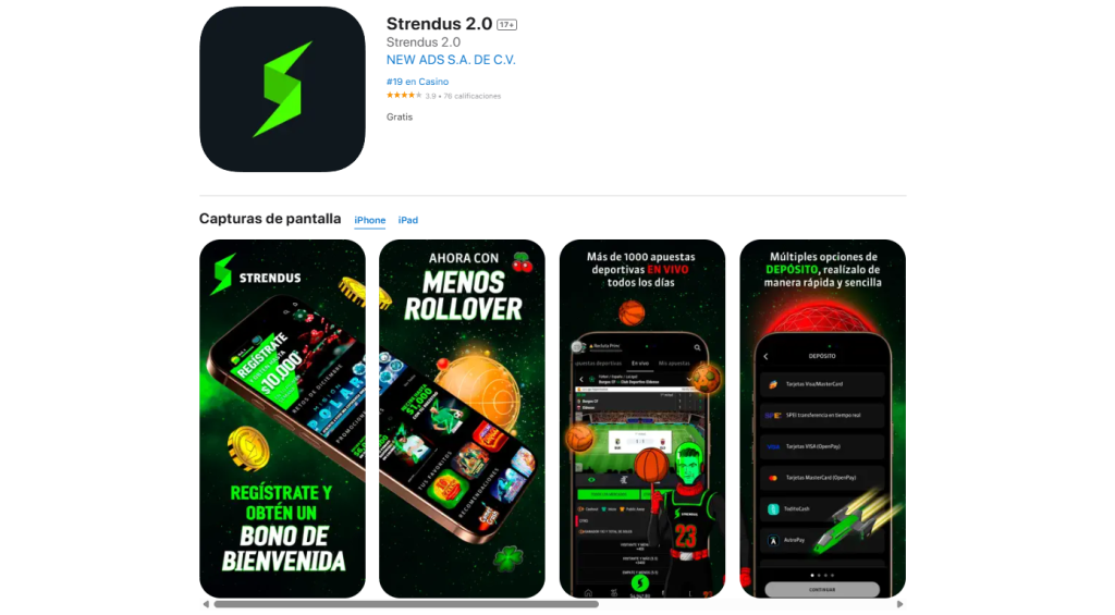 strendus aplicacion