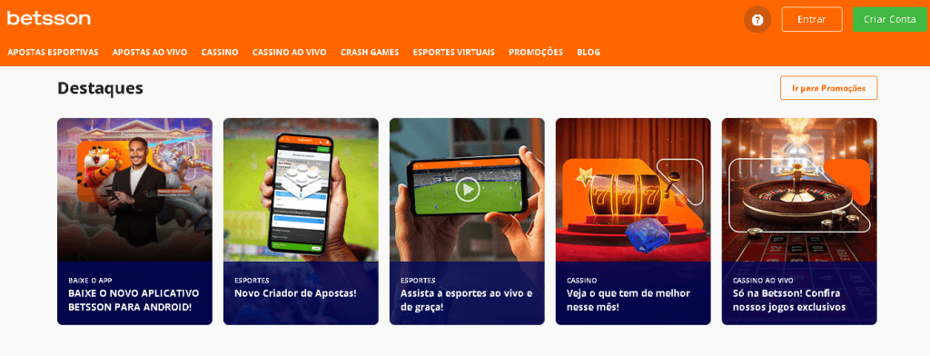 betsson em brasil