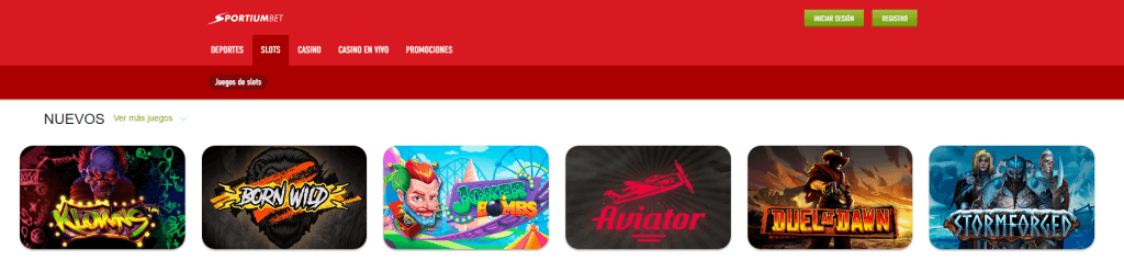 sportiumbet slots